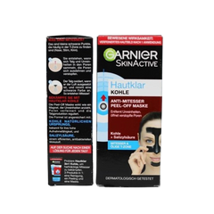 Gel lột mụn đầu đen than tre Garnier Skinactive 50ml - Tinh chất bùn khoáng tự nhiên, se khít lỗ chân lông, sạch mụn hiệu quả.