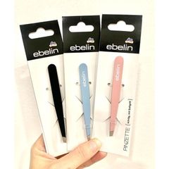 Nhíp Siêu Bén Ebelin Đức - Công Cụ Làm Đẹp Chính Xác Cho Lông Mày - Đầu Nhọn Tiện Lợi, Tay Cầm Chống Trượt, Dễ Sử Dụng
