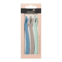Set 3 Dao Cạo Lông Mày Ebelin Đức - Thiết Bị Làm Đẹp Cao Cấp, Tiện Dụng, Được Yêu Thích Bởi Phái Đẹp