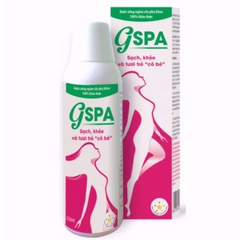 Nước Xông Ngâm Rửa Phụ Khoa GSPA 250ml - Dung Dịch Vệ Sinh Phụ Nữ Từ Thảo Mộc Thiên Nhiên, Giúp Khắc Phục Vấn Đề Phụ Khoa