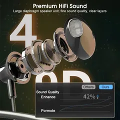 Tai Nghe Không Dây Bluetooth TWS L08 - Siêu Năng Lượng, Âm Thanh 9D, Thiết Kế Đeo Cổ Thể Thao, Thời Gian Sử Dụng 10 Giờ