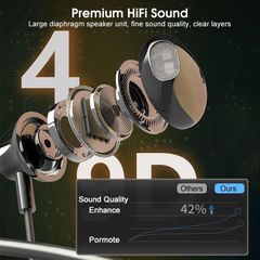 Tai Nghe Không Dây Bluetooth L08 TWS Thể Thao Đeo Cổ, Âm Thanh Nổi, Thời Gian Sử Dụng 10 Giờ, Màn Hình LED, Âm Thanh Trung Thực Cao