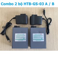 Bộ Chuyển Đổi Quang Điện Mercury HTB-GS-03 A/B & NetLink HTB-3100 A/B 100Mbps 1 Sợi 1 Cổng LAN, Khoảng cách 25km, Kèm Adapter