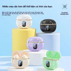 Tai nghe Bluetooth J08 TWS V5.4 - Không dây, màn hình LED, giảm tiếng ồn CVC8.0, âm thanh Hi-Fi, hỗ trợ cuộc gọi HD