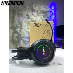 Tai Nghe Gaming XSTAR 7.1 Có Mic LED RGB - Tai Nghe Chụp Tai USB Chất Âm Bass Hay Cho Máy Tính & Laptop