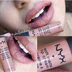 NYX Soft Matte Lip Cream - SMLC 09 Abu Dhabi - màu nude đất 240693