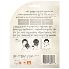 Mặt nạ thải độc tố dừa than hoạt tính Palmer's Coconut Oil Formula 20 mL - Giúp làm sạch và sáng da, chăm sóc da tự nhiên