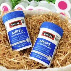 Viên Uống Bổ Sung Vitamin Tổng Hợp Cho Nam - Swisse Men’s Ultivite 60 Viên, Hỗ Trợ Sức Khỏe, Vitamin và Khoáng Chất 45 Loại