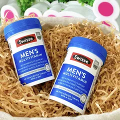 Viên Uống Bổ Sung Vitamin Tổng Hợp Cho Nam - Swisse Men’s Ultivite Multivitamin 60 Viên Hỗ Trợ Sức Khỏe Tinh Thần Và Năng Lượng