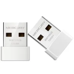 USB Mini Bắt Sóng WIFI 150Mbps Chính Hãng Mercury - Thiết Bị Kết Nối Không Dây Cho Máy Tính Để Bàn PC, Truyền Tín Hiệu Mạnh Mẽ