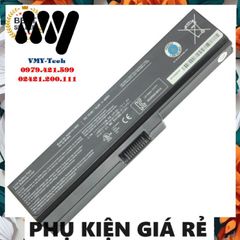 Pin Laptop Toshiba Thay Thế - Dung Lượng 4400mAh/5200mAh, 6 Cell, 11.1V, Bảo Hành 12 Tháng - Phụ Kiện Chính Hãng, Đen