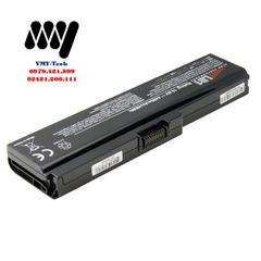 Pin Laptop Toshiba Thay Thế - Dung Lượng 4400mAh/5200mAh, 6 Cell, 11.1V, Bảo Hành 12 Tháng - Phụ Kiện Chính Hãng, Đen
