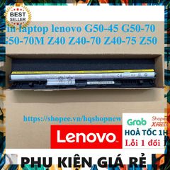 Pin Laptop Lenovo G50-45 G50-70 G50-70M - 4 Cell Đen Chính Hãng, Bảo Hành 100%, Sản Phẩm Mới Nhập Khẩu