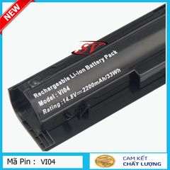 Pin Laptop HP ProBook VI04 - Thay thế cho 440, 445, 450, 455 G2 Series - Hàng mới 100%, Bảo hành 9 tháng, Dung lượng 2400mAh-3000mAh