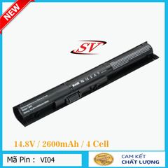 Pin Laptop HP ProBook VI04 - Thay thế cho 440, 445, 450, 455 G2 Series - Hàng mới 100%, Bảo hành 9 tháng, Dung lượng 2400mAh-3000mAh