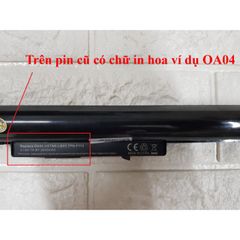 Pin Laptop Chính Hãng OA04 OA03 HP 240 G2 CQ14 CQ15 15-h000 15-S000 - Pin Li-on 4 Cell Thay Thế, Bảo Hành 9 Tháng