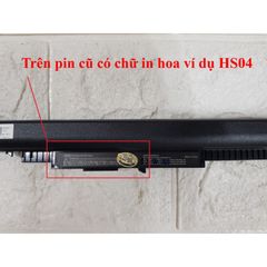 Pin Laptop HP HS04 HS03 cho 14ac 15ac 15ay - Thay thế bền, bảo hành 9 tháng - Phụ kiện giá rẻ nhập khẩu
