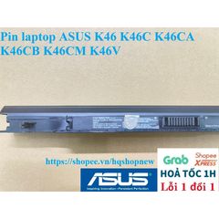 Pin Laptop ASUS K46 K46C K46CA K46CB K46CM K46V - 4 Cell Đen, Sản Phẩm Mới 100%, Bảo Hành Đổi Mới, Phụ Kiện Thiết Bị Số Chính Hãng