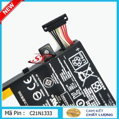Pin Laptop ASUS C21N1333 4 Cell 38Wh 7.5V Chính Hãng Cho TP550L TP550LA R554 X454 - Bảo Hành 6 Tháng