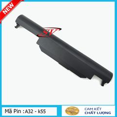 Pin Laptop ASUS A32-K55 K45 K55 K75 A45 A55 R400 R500 6 Cell 4400-5200mAh - Thay Thế Chính Hãng, Bảo Hành 9 Tháng