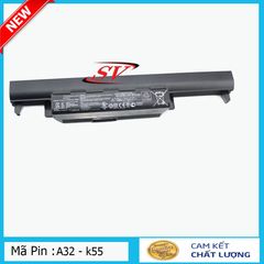 Pin Laptop ASUS A32-K55 K45 K55 K75 A45 A55 R400 R500 6 Cell 4400-5200mAh - Thay Thế Chính Hãng, Bảo Hành 9 Tháng