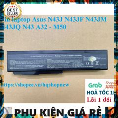 Pin Laptop Asus N43J N43JF N43JM N43JQ A32 - M50 6 Cell - Phụ Kiện Chính Hãng, Bảo Hành Đổi Mới 100%
