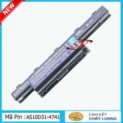Pin Laptop Acer 6 Cell - Thay Thế Chính Hãng Dành Cho Aspire 4738, 4733, 4739, 4741, 4750, 4752, 4755, 4771 - Bảo Hành 9 Tháng