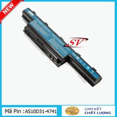 Pin Laptop Acer 6 Cell - Thay Thế Chính Hãng Dành Cho Aspire 4738, 4733, 4739, 4741, 4750, 4752, 4755, 4771 - Bảo Hành 9 Tháng