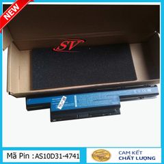 Pin Laptop Acer 6 Cell - Thay Thế Chính Hãng Dành Cho Aspire 4738, 4733, 4739, 4741, 4750, 4752, 4755, 4771 - Bảo Hành 9 Tháng