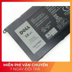Pin Laptop Dell Inspiron 7537 58Wh Chính Hãng - Thay Thế Pin Đen Cho Laptop 7000 7537 - Phụ Kiện Giá Rẻ, Bảo Hành Tận Tâm