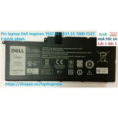 Pin Laptop Dell Inspiron 7537 58Wh Chính Hãng - Thay Thế Pin Đen Cho Laptop 7000 7537 - Phụ Kiện Giá Rẻ, Bảo Hành Tận Tâm