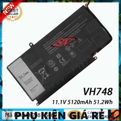Pin Laptop DELL Vostro 5460 Zin - Thay Thế 11.1V 51.2Wh, Tương Thích 5460 5470 5560, Bảo Hành 6 Tháng