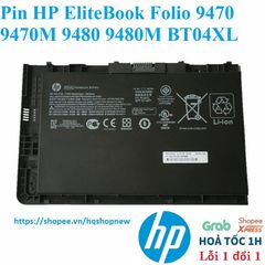 Pin Laptop HP EliteBook Folio 9470 9470M 9480 9480M BT04XL Zin Chính Hãng - Bảo Hành 100% Chất Lượng Cao