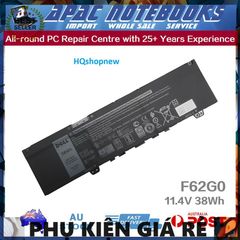 Pin Laptop Dell Inspiron 7373 7370 5370 F62G0 Chính Hãng - 38Wh, Sử Dụng Tối Ưu Cho Doanh Nhân và Người Di Chuyển