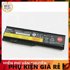 Pin Laptop Lenovo ThinkPad X200/X200s/X201/X201s - Chính Hãng Mới 100% 6 Cell Đen - Bảo Hành Đổi Mới 100%
