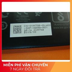 Pin Laptop Dell Inspiron 5481, 5482, 5485, 5491 (2-in-1) YRDD6 - Pin Li-ion 3500 mAh, Chính Hãng Mới 100%