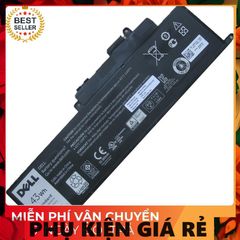 Pin Laptop Dell Inspiron 3158/3157/3153/3152/7353/7352 - Pin ZIN Đen Chính Hãng 42w, Bảo Hành Nhanh Chóng