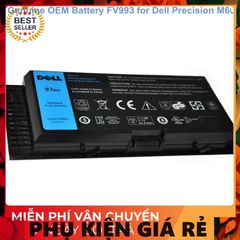Pin Laptop Dell Precision M4600 M4700 M4800 9 Cell 97W Chính Hãng - Pin Zin Đen, Bảo Hành 100% Thay Mới