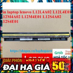 Pin Laptop Lenovo L12L4A02 L12L4E01 4 Cell - Pin Chính Hãng, Bảo Hành 100%, Phụ Kiện Laptop Đen, Thiết Bị Nâng Cao Hiệu Suất