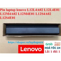 Pin Laptop Lenovo L12L4A02 L12L4E01 4 Cell - Pin Chính Hãng, Bảo Hành 100%, Phụ Kiện Laptop Đen, Thiết Bị Nâng Cao Hiệu Suất