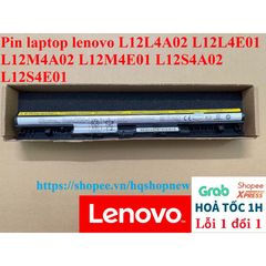 Pin Laptop Lenovo L12L4A02 L12L4E01 4 Cell - Pin Chính Hãng, Bảo Hành 100%, Phụ Kiện Laptop Đen, Thiết Bị Nâng Cao Hiệu Suất