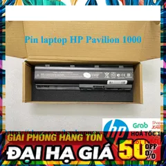 Pin Laptop HP Pavilion 1000 - 6 Cell Black Replacement Battery for HP Notebooks - New Quality Guaranteed