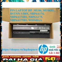 Pin Laptop HP MU06, MU06XL, HSTNN-YB0X, Bảo Hành 100% - Linh Kiện Chính Hãng Giá Rẻ, Chất Lượng Cao