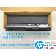 Pin Laptop HP 6 Cell cho G42 G42T G56 G62 G62T G72 - Sản phẩm mới 100%, bảo hành đổi mới, chất lượng đảm bảo
