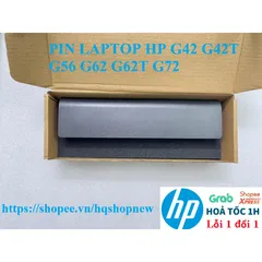 Pin Laptop HP 6 Cell cho G42 G42T G56 G62 G62T G72 - Sản phẩm mới 100%, bảo hành đổi mới, chất lượng đảm bảo