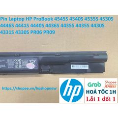 Pin Laptop HP ProBook 4545S 4540S 4535S 4530S 4446S 4441S 4440S 4436S 4435S - 6 Cell, Đen, Bảo Hành 100% Mới