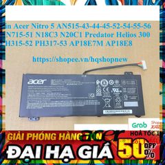 Pin Laptop Acer Nitro 5 AN515-43-44-45-52-56, AN715-51, Predator Helios 300 PH315-52 - Hàng Mới 100%, Bảo Hành Nhanh Chóng