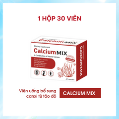 Viên Uống Canxi Hữu Cơ Calxium Mix Nhập Khẩu Ba Lan - Bổ Sung Canxi Cho Mẹ Bầu, Mẹ Sau Sinh, Trẻ Em Từ 6 Tuổi