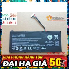 Pin Laptop Acer AC14A8L Chính Hãng - Thế Hệ Aspire V15 V17 VN7-571 VN7-591 VN7-791, Dung Lượng 43.08Wh, Bảo Hành 100%