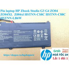 Pin Laptop HP Zbook Studio G3 G4 ZO04 ZO04XL HSTNN-CS8C HSTNN-C88C HSTNN-LB6W Mới 100% - Bảo Hành Đổi Mới 100%